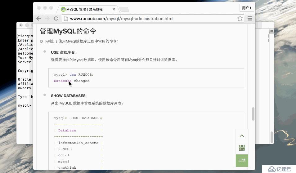 MySQL 管理