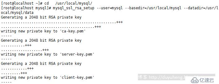 MySql之基于ssl安全連接的主從復制 