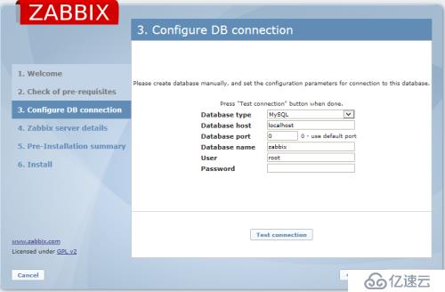 使用yum快速搭建zabbix2.2