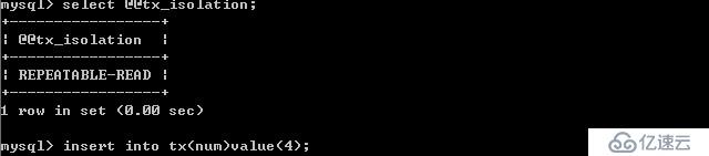 Linux命令：MySQL系列之九--MySQL隔离级别及设置