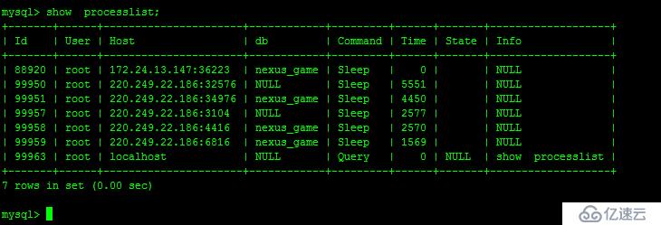 让那些mysql里睡觉的进程，悄悄的死去吧。