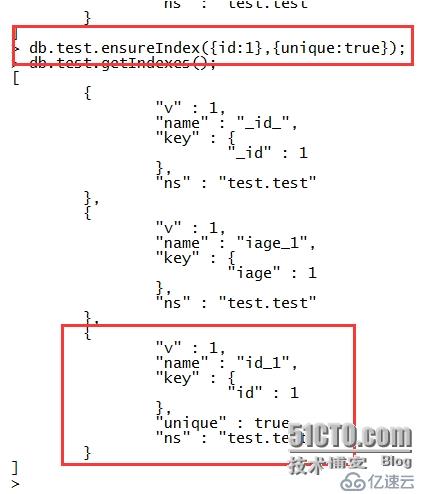 mongodb 索引相关