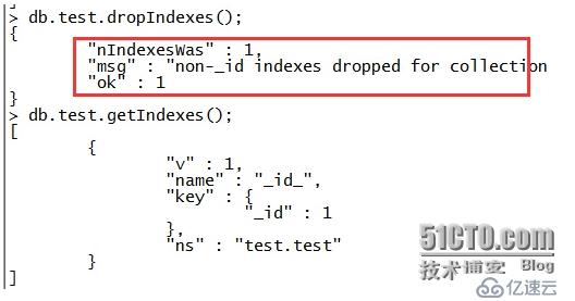 mongodb 索引相关