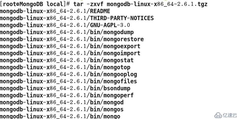 MongoDB在RHEL6.5下的安裝