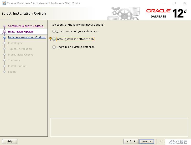 在Linux上安装Oracle12cR2，创建非容器数据库实例，配图