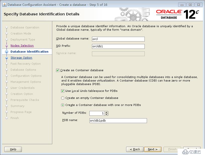 ProxmoxVE 之 安装oracle12C 数据库（CDB和PDB）