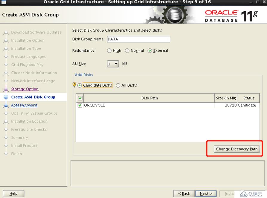 oracle rac 11.0.2.4初学者简要安装步骤