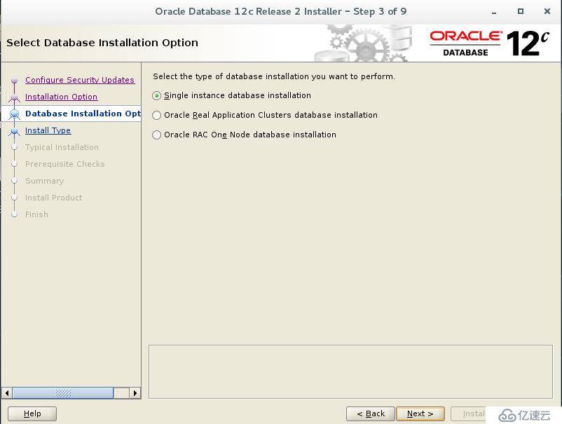 rhel7.2安裝oracle 12C