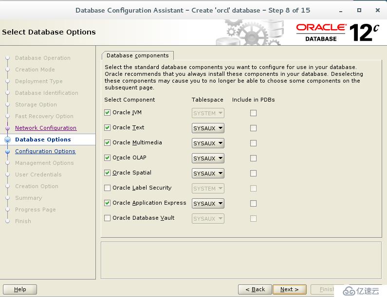 rhel7.2安装oracle 12C