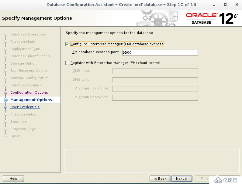 rhel7.2安裝oracle 12C