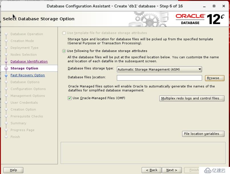 oracle 12c dbca 无法发现 asm diskgroup