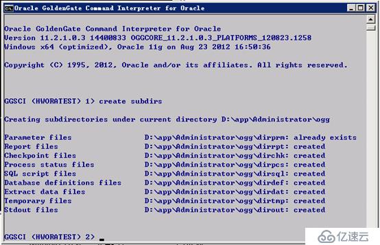 Oracle 11G GoldenGate实现Windows与Windows之间的单向同步