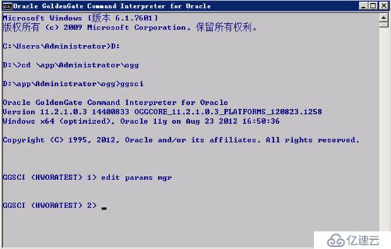 Oracle 11G GoldenGate实现Windows与Windows之间的单向同步