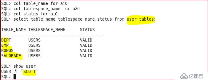 Oracle 11g R2 数据字典