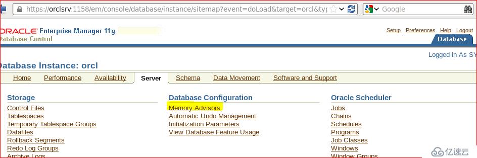 Oracle 11g R2 体系结构