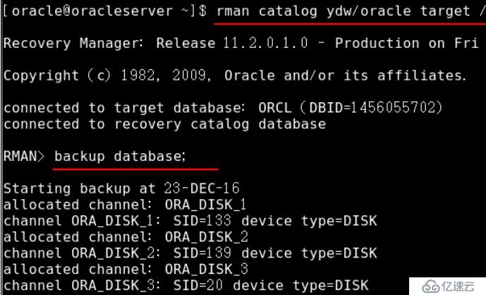 Oracle数据库的备份与恢复