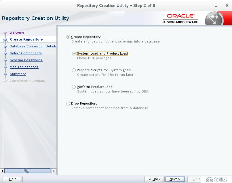 Oracle GoldenGate Studio 12.2.1.3安装-- RCU配置