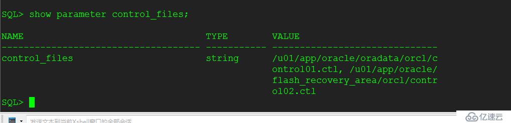 Oracle控制文件的移動(dòng)、添加、損壞故障模擬修復(fù)