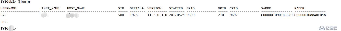 Oracle11.2.0.4升级170418PATCH后login.sql无法使用