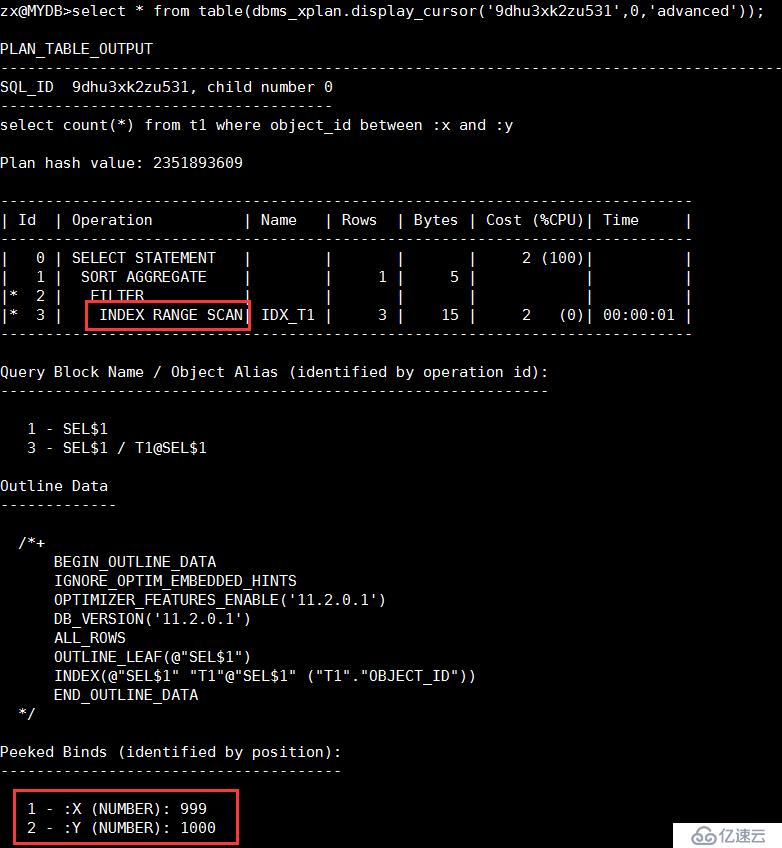 Oracle绑定变量窥探