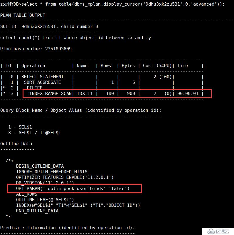 Oracle绑定变量窥探