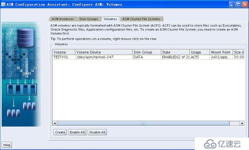 OEL6.5_X86平台部署oracle11gR2RAC配置ACFS