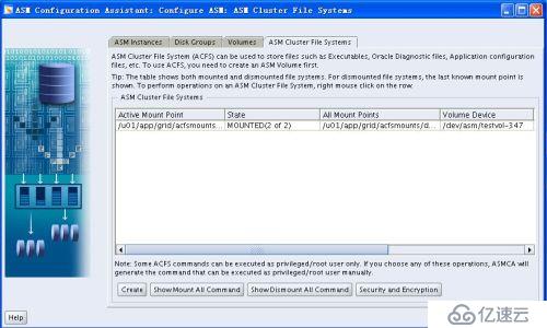 OEL6.5_X86平台部署oracle11gR2RAC配置ACFS