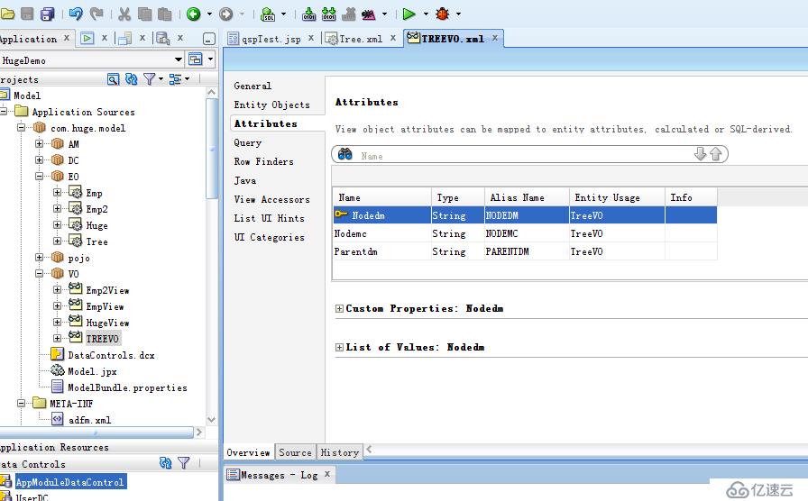 ORACLE ADF11g: TREE的創(chuàng)建方法