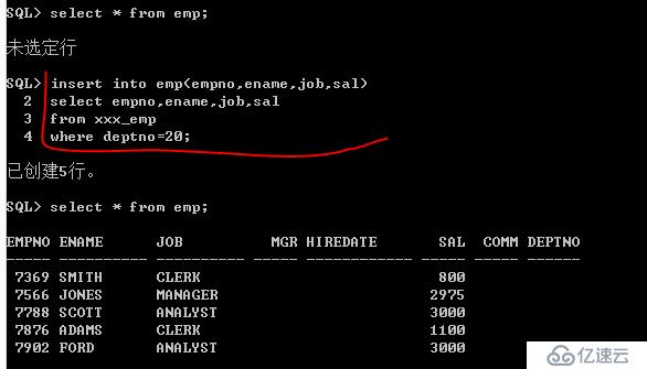 Oracle系列：（19）增删改数据