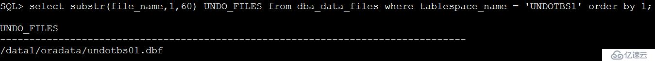 Oracle UNDO表空间的管理