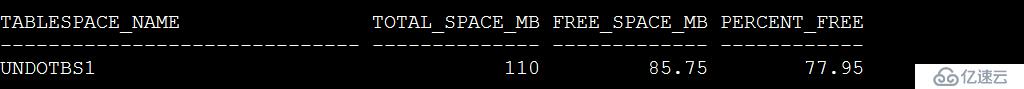 Oracle UNDO表空间的管理