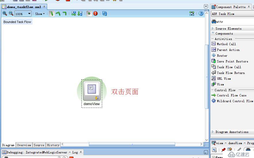 ORACLE ADF11g : Taskflow入门