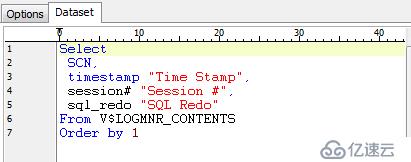 oracle中Toad如何导出LogMiner信息