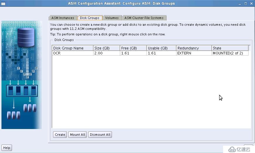 Installation Oracle11gR2 RAC---创建ASM磁盘组