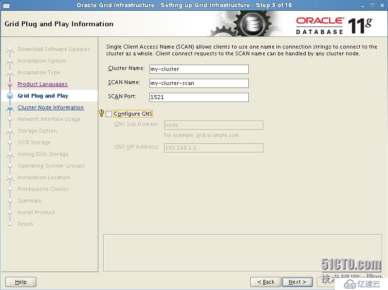 Installation Oracle11gR2 RAC One Node -----安裝配置grid