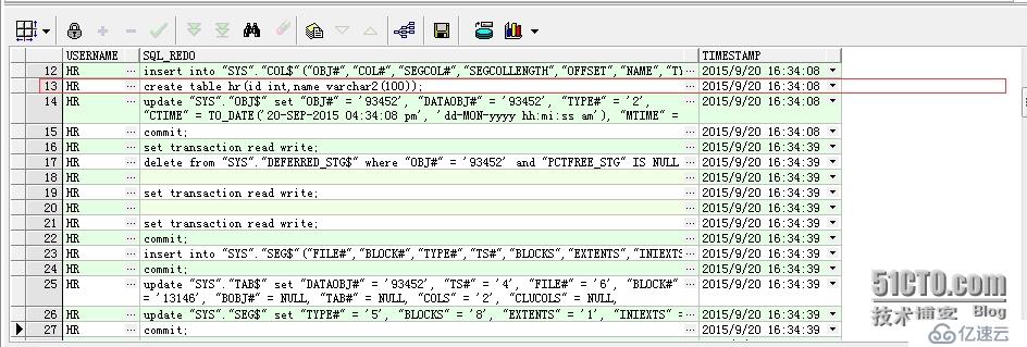 Logminer的使用