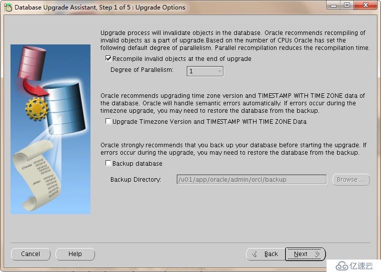 Oracle database 11.2.0.1 升级至 11.2.0.3  