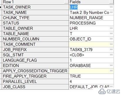 11g包dbms_parallel_execute在海量数据处理过程中的应用