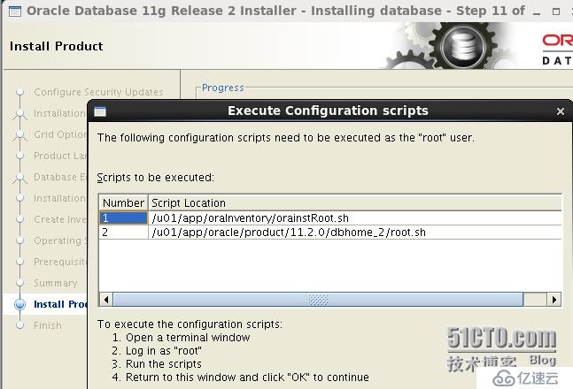 rhel6.2 Oracle11g的安装