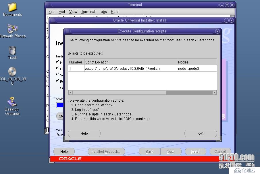 Solaris 10(x86)构建Oracle 10g RAC之--安装Oracle软件