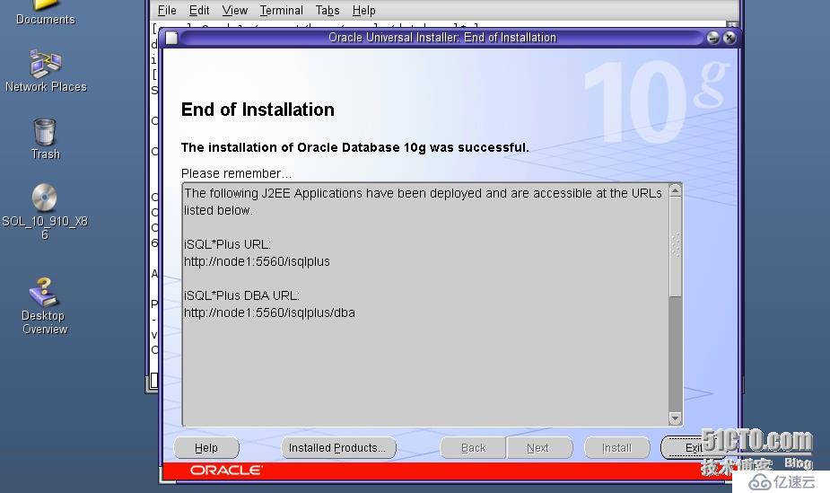 Solaris 10(x86)构建Oracle 10g RAC之--安装Oracle软件