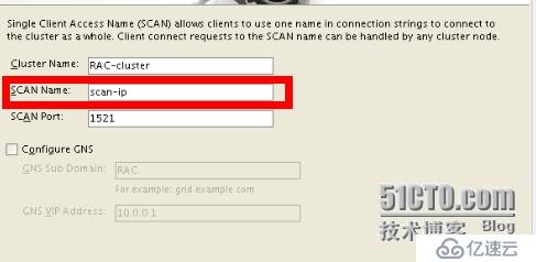 關(guān)于“INS-40922 Invalid Scan Name – Unresolvable to IP address”