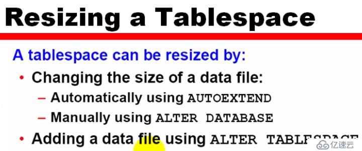 19_Oracle_Admin_调整表空间的大小