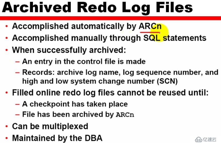 15_Oracle_Admin_联机重做日志文件的配置和归档