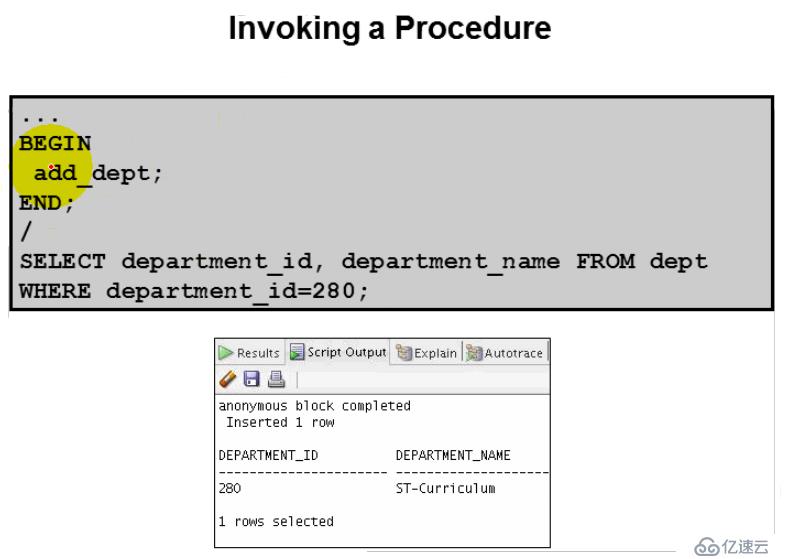 14.PL_SQL——StoreProcedures的创建和使用