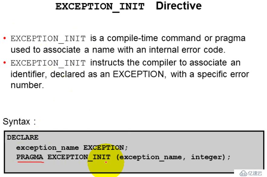 13.PL_SQL——異常處理