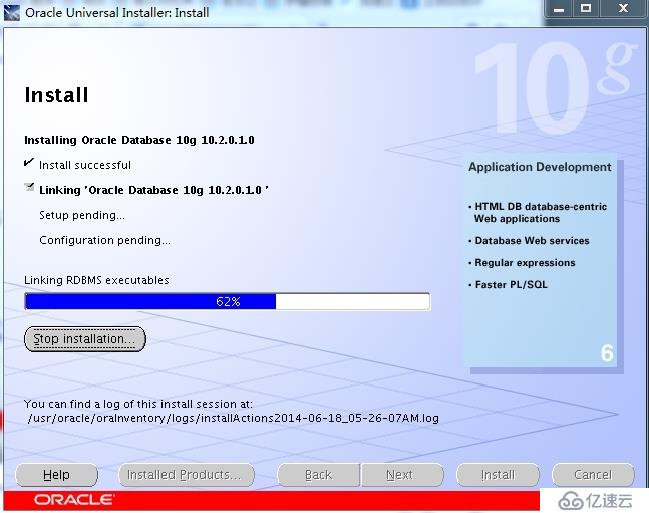 CentOS 6.4(x86)下安装Oracle 10g R2 