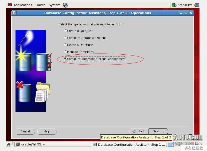 Oracle DataBase单实例使用ASM案例(3)--Oracle 10g应用