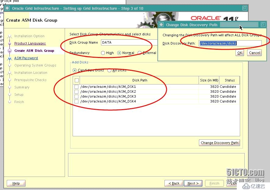 Oracle DataBase单实例使用ASM案例(2)--Oracle 11g之GI安装