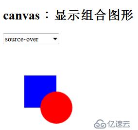 HTML5 利用Canvas API 组合图形